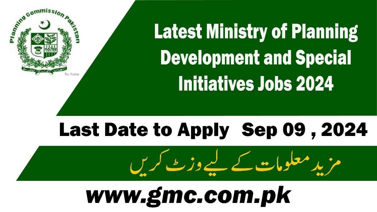 Latest Ministry of Planning Development and Special Initiatives Jobs 2024