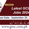 Latest Gcu Jobs 2024 In Lahore