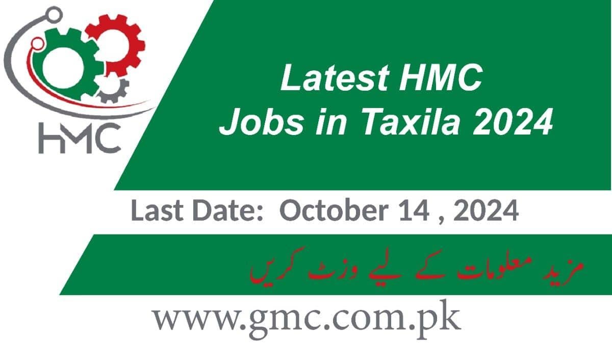 Latest HMC Jobs in Taxila 2024