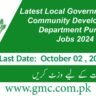 Latest Local Government And Community Development Department Punjab Jobs 2024