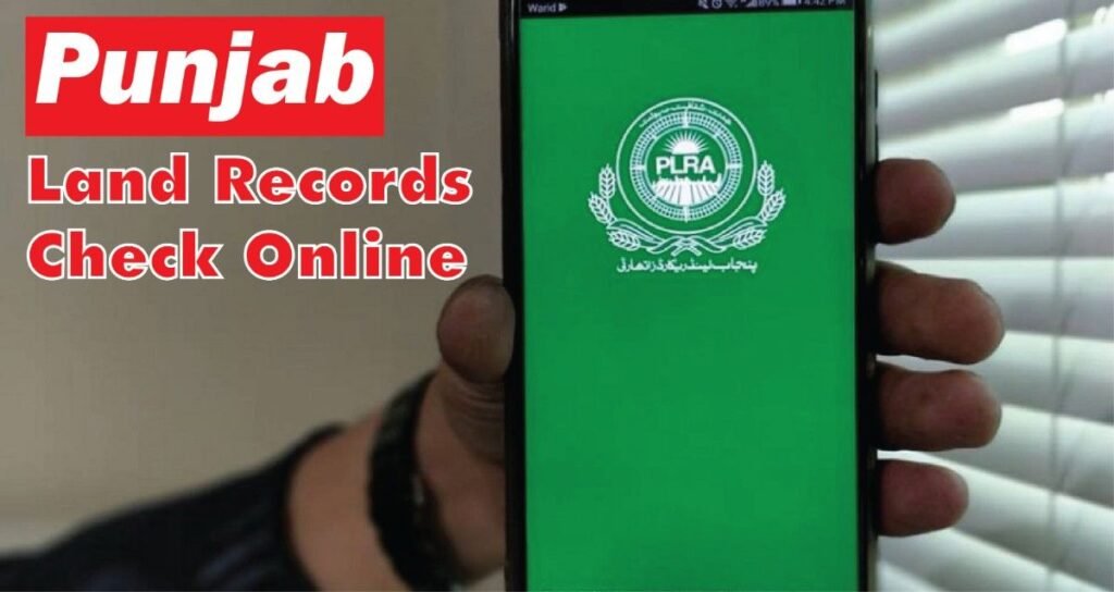 Punjab Land Records Check Online