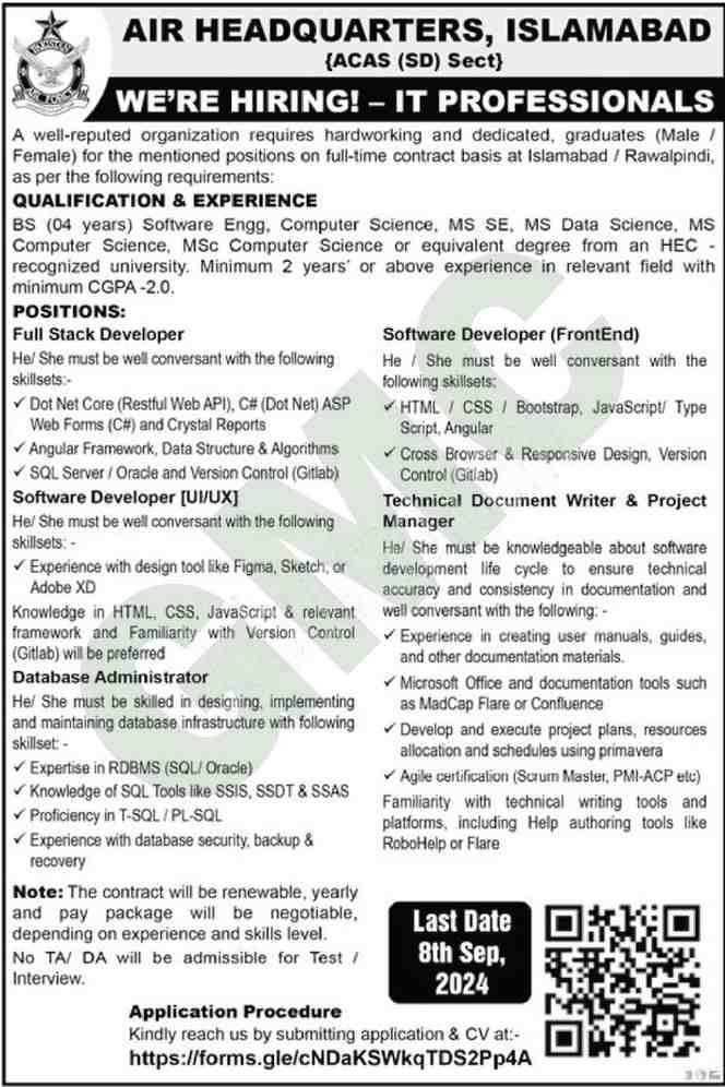 Join Paf 2024 Advertisement