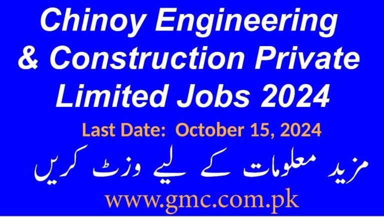 Chinoy Engineering &Amp; Construction Private Limited Jobs 2024