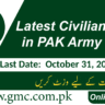 Latest Civilian Jobs In Pak Army Online Apply 2024