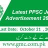 Latest Ppsc Job Advertisement 26/2024 Apply Online