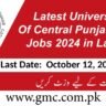 Latest University Of Central Punjab Ucp Jobs 2024 In Lahore