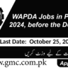 Wapda Jobs In Pesco 2024