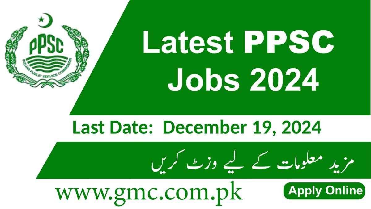 Latest PPSC Jobs