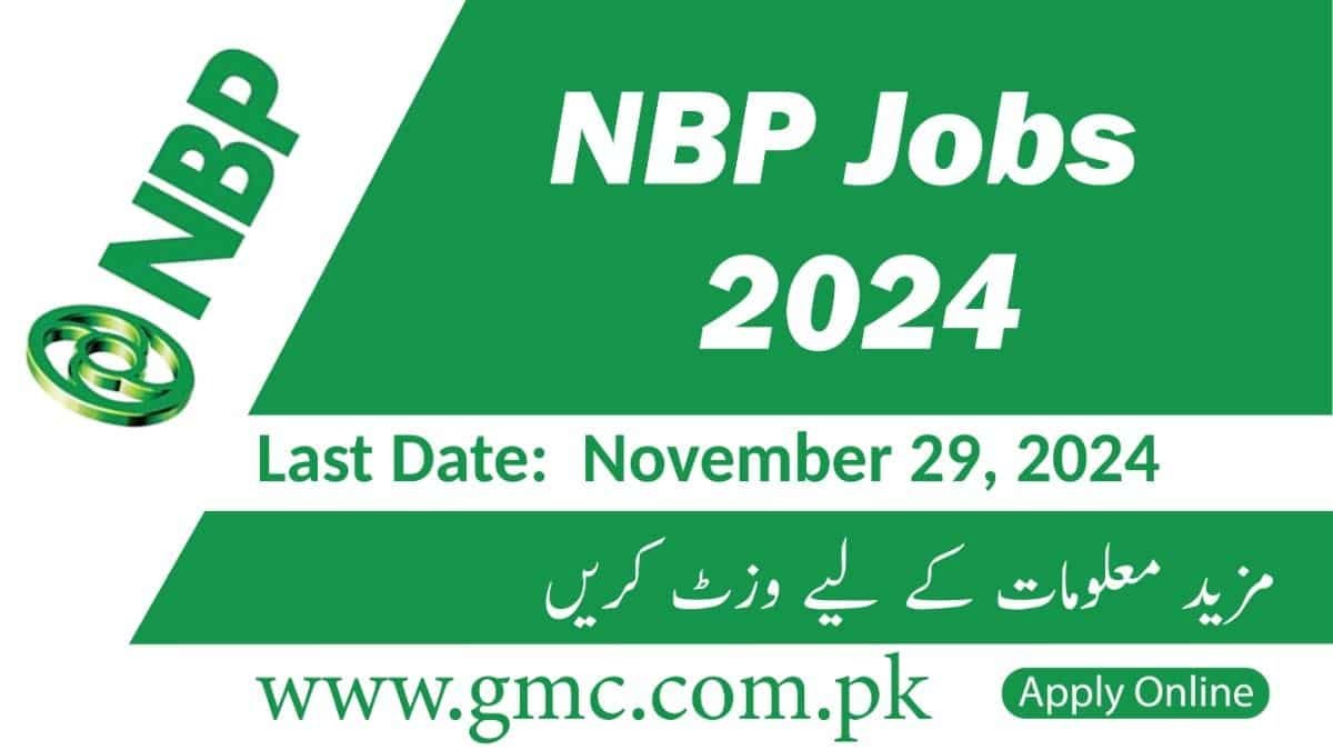 NBP Jobs 2024 Apply Online